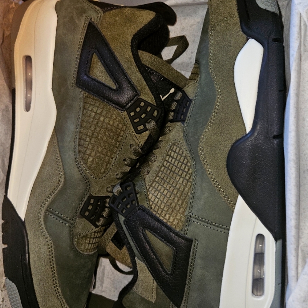 Jordan 4 Olive Craft